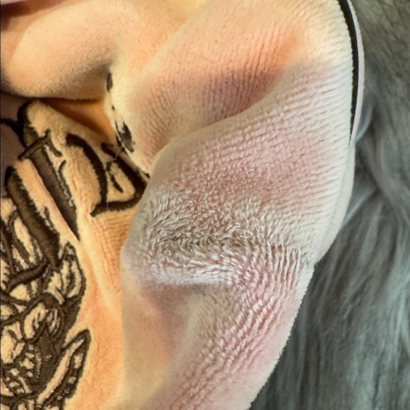 Vintage Juicy Couture Peach Satchel/Shoulder Bag with Chain Handles - Picture 7 of 16